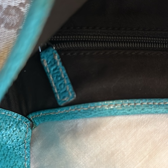 Gucci GG Canvas Small Jackie O Hobo Light Blue - Picture 5 of 8